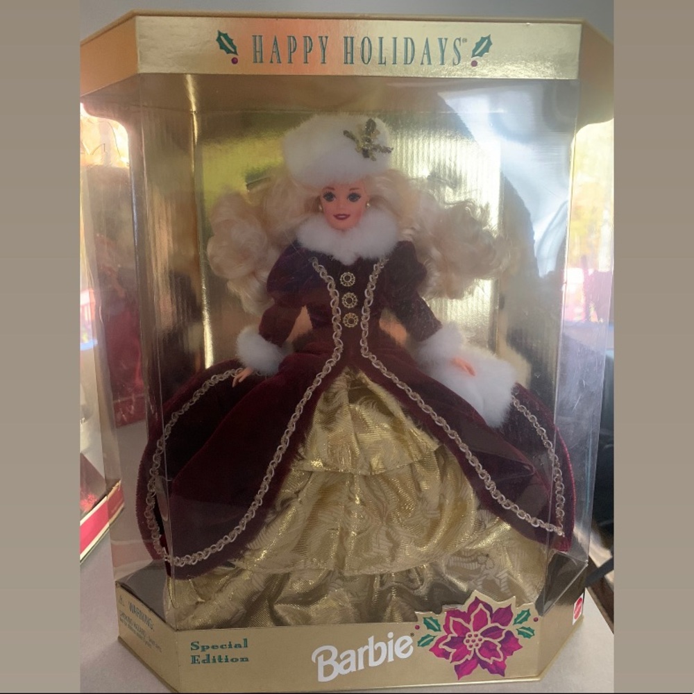 1996, Special Edition, Happy Holidays, Barbie